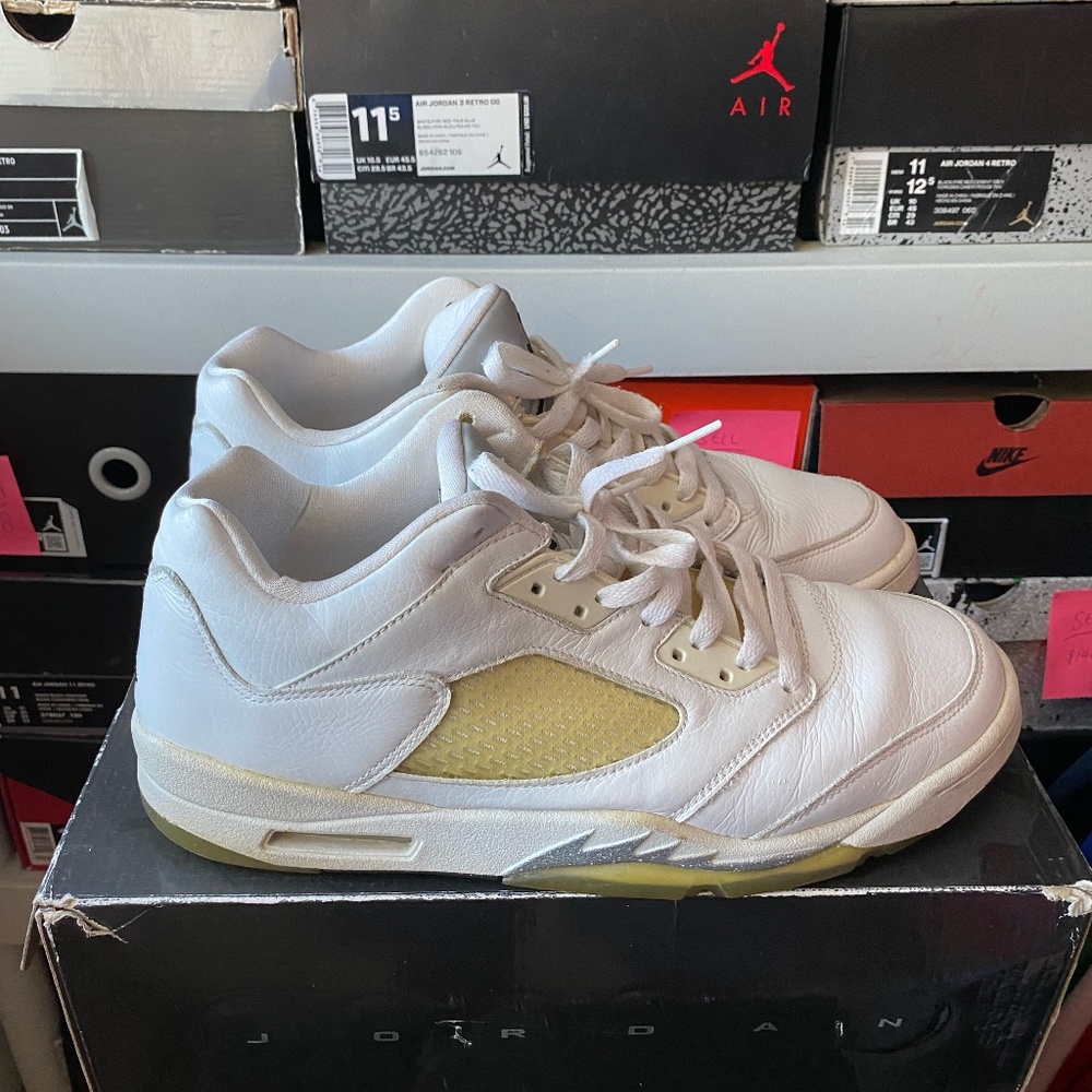 Jordan 5 low metallic silver Women’s 13/Men’s11.5